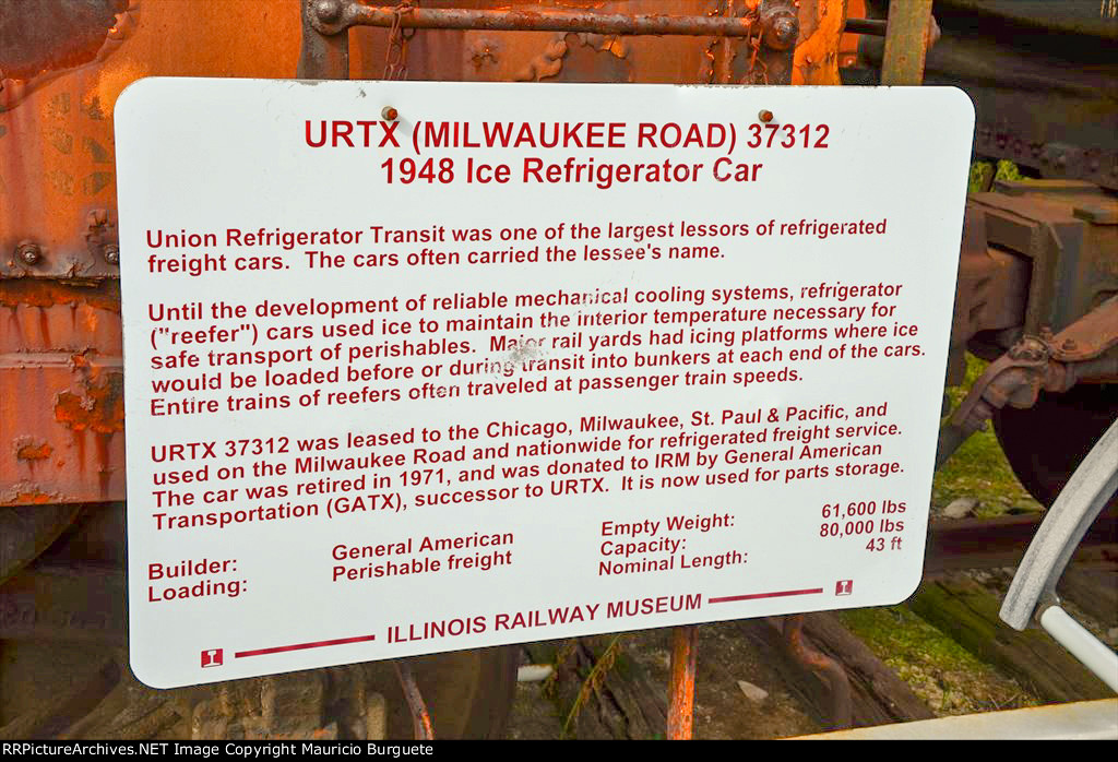 URTX Milwaukee Road Ice Refrigerator Car